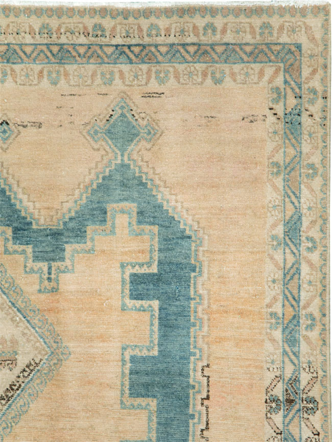 Vintage Persian Afshar Accent Rug, No.28812 - Gss