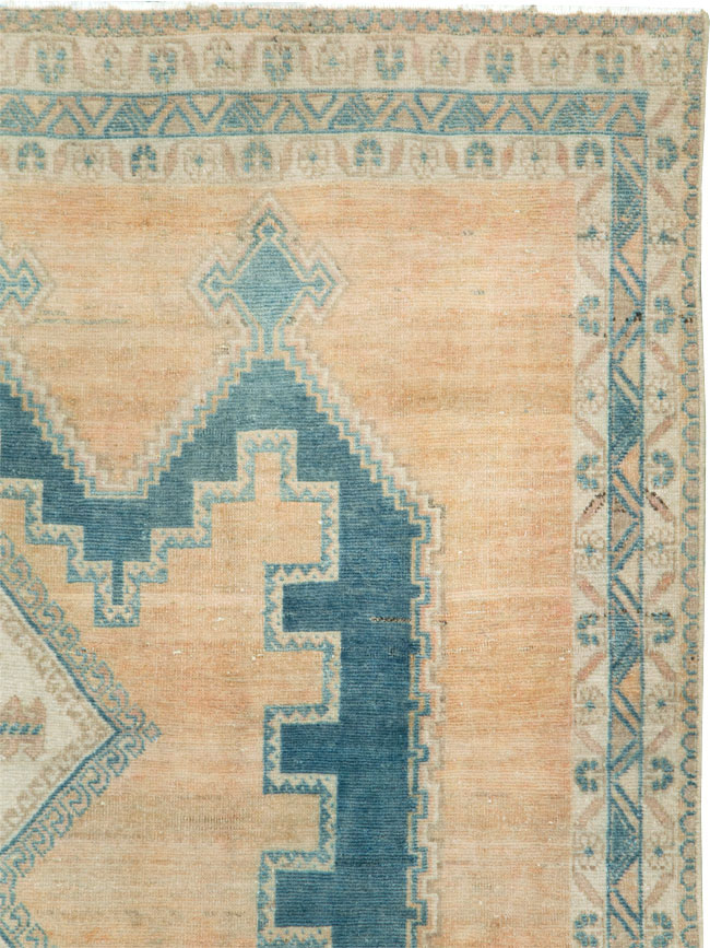 Vintage Persian Afshar Accent Rug, No.28812 - Gss