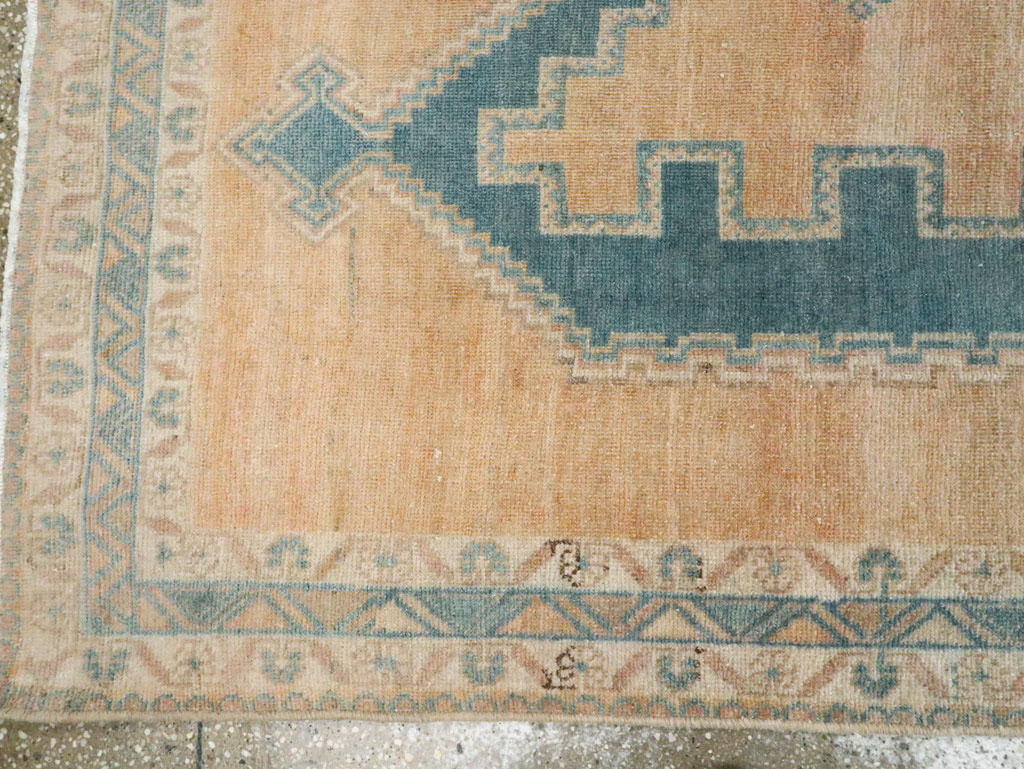 Vintage Persian Afshar Accent Rug, No.28812 - Gss