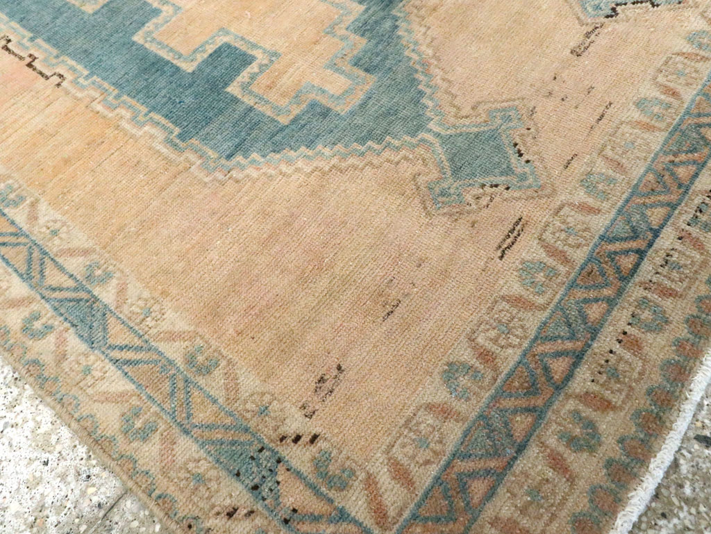 Vintage Persian Afshar Accent Rug, No.28812 - Gss