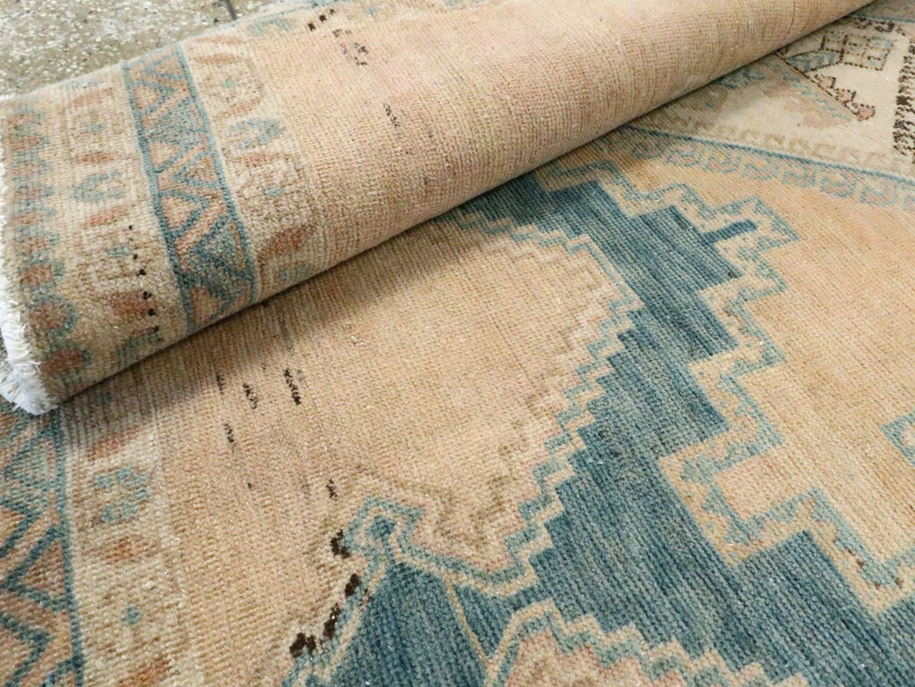 Vintage Persian Afshar Accent Rug, No.28812 - Gss