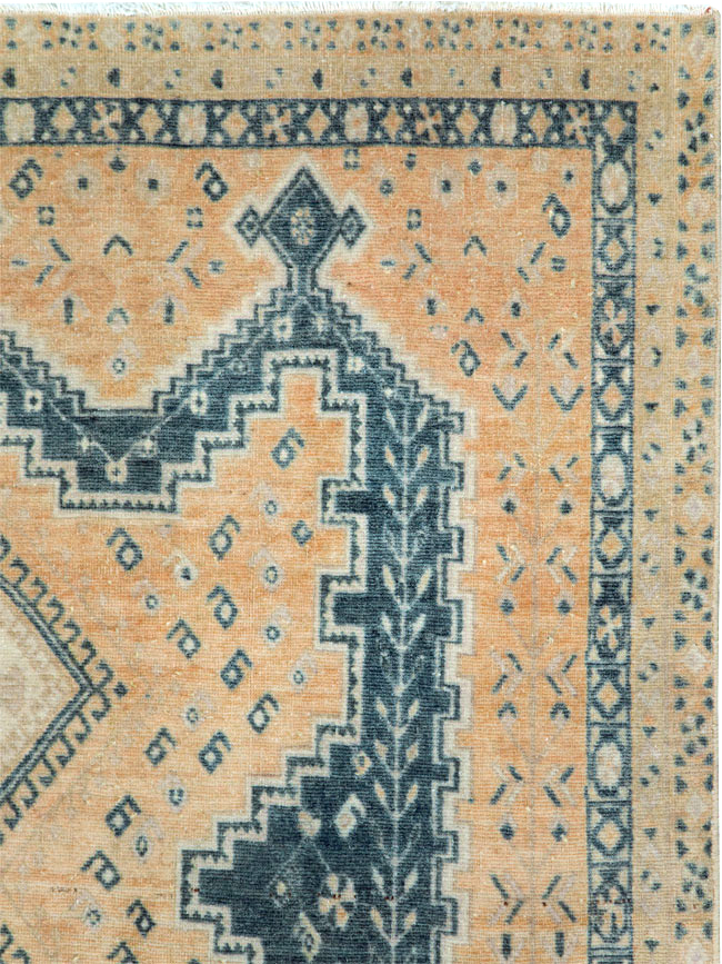 Vintage Persian Afshar Accent Rug, No.28813 - Gss