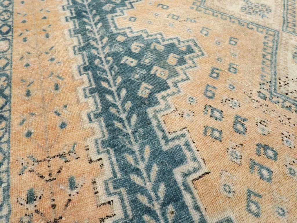 Vintage Persian Afshar Accent Rug, No.28813 - Gss