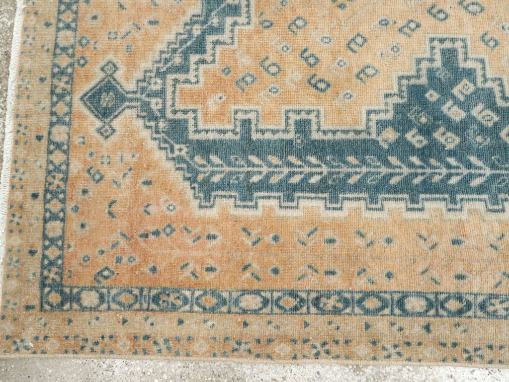 Vintage Persian Afshar Accent Rug, No.28813 - Gss