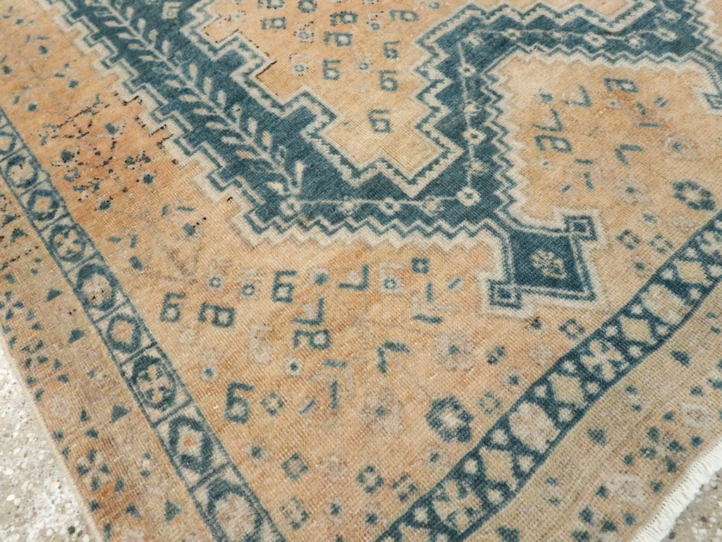 Vintage Persian Afshar Accent Rug, No.28813 - Gss