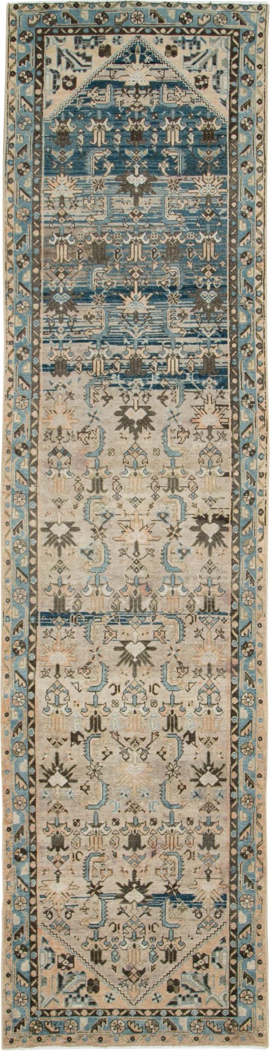 Vintage Persian Malayer Runner, No.28814 - Gss