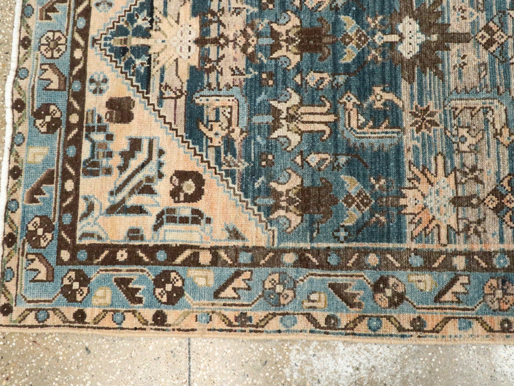 Vintage Persian Malayer Runner, No.28814 - Gss