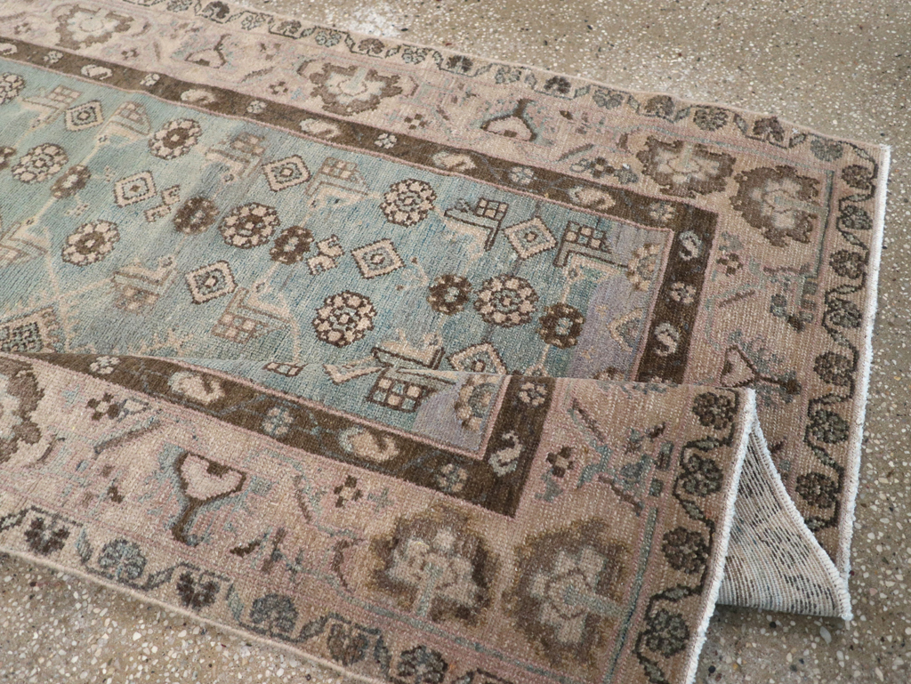 Vintage Persian Malayer Gallery Rug, No.28815 - Gss