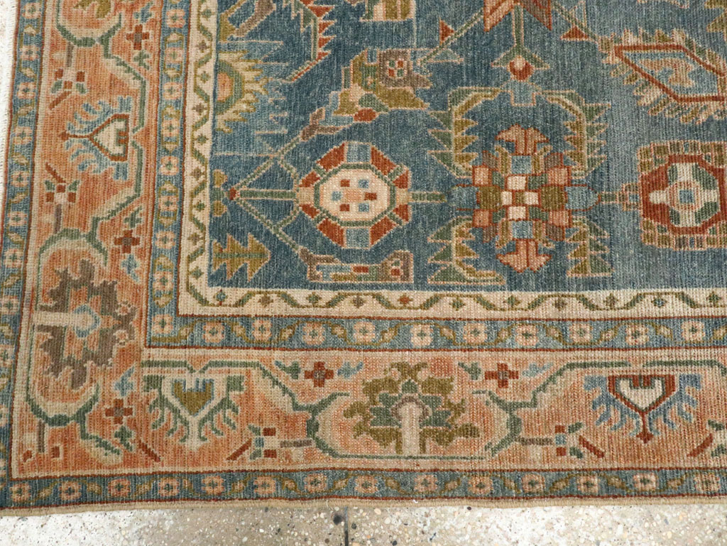 Vintage Persian Malayer Accent Rug, No.28817 - Gss