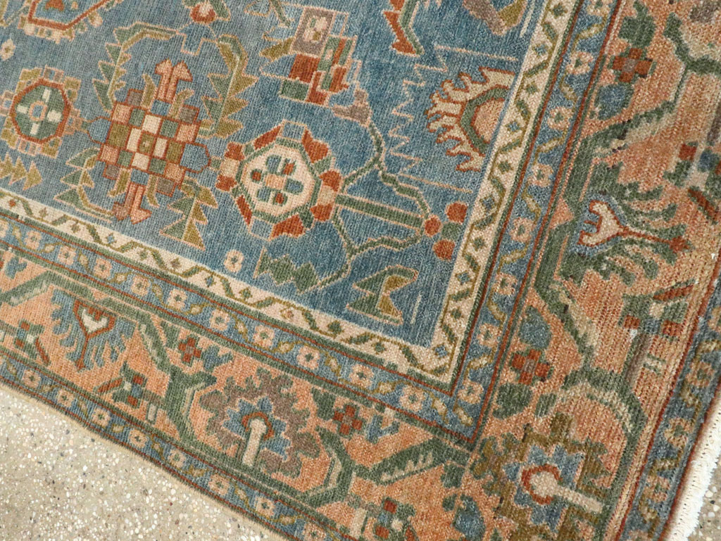 Vintage Persian Malayer Accent Rug, No.28817 - Gss