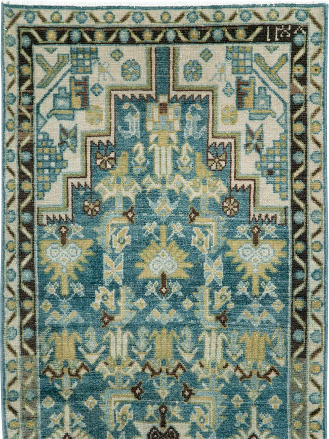 Antique Persian Malayer  Runner, No.28821 - Gss