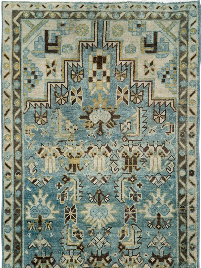 Antique Persian Malayer  Runner, No.28821 - Gss