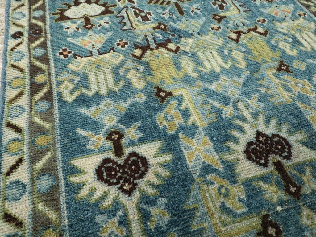 Antique Persian Malayer  Runner, No.28821 - Gss