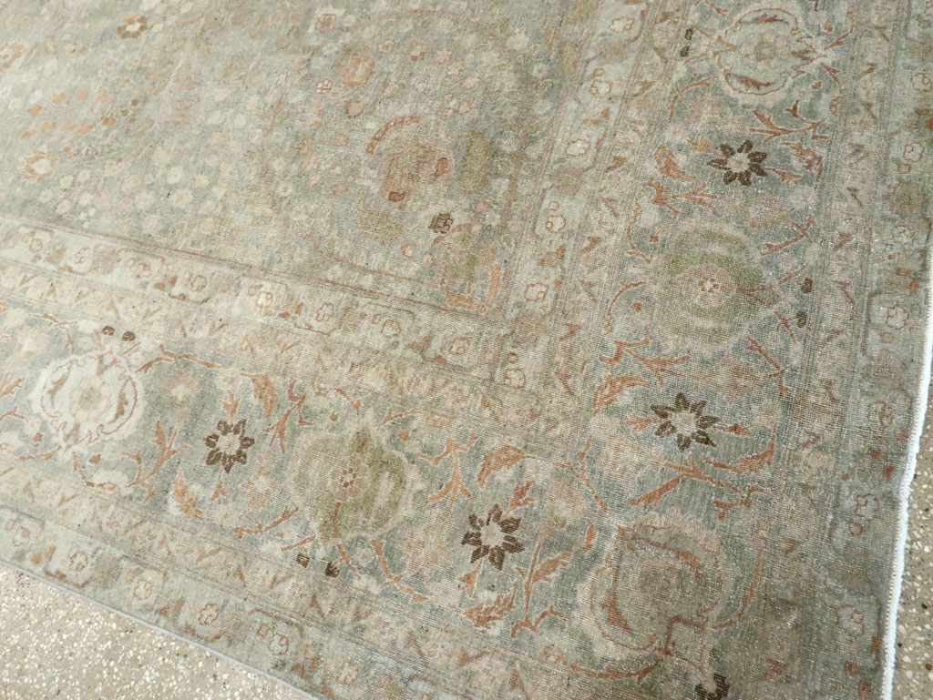 Antique Persian Tabriz Room Size Carpet, No.28822 - Gss