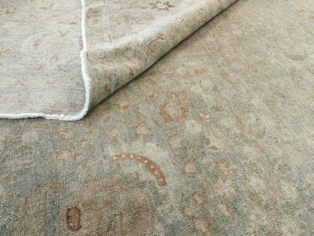 Antique Persian Tabriz Room Size Carpet, No.28822 - Gss