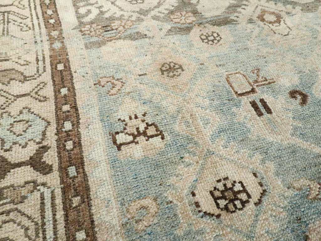 Vintage Persian Malayer Throw Rug, No.28823 - Gss