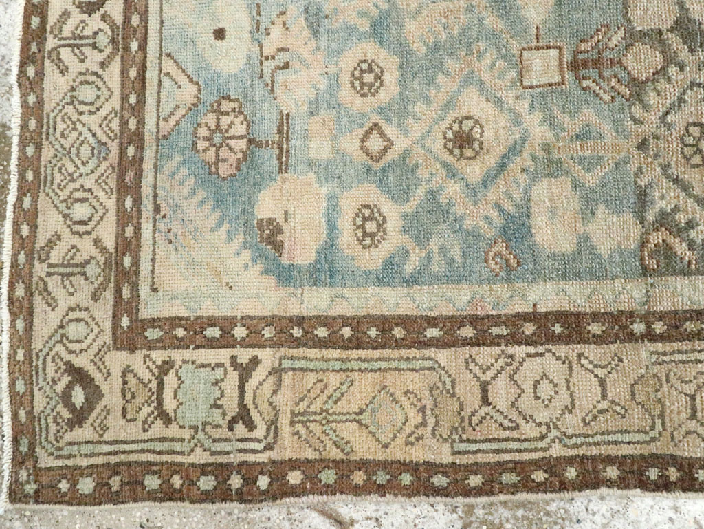 Vintage Persian Malayer Throw Rug, No.28823 - Gss