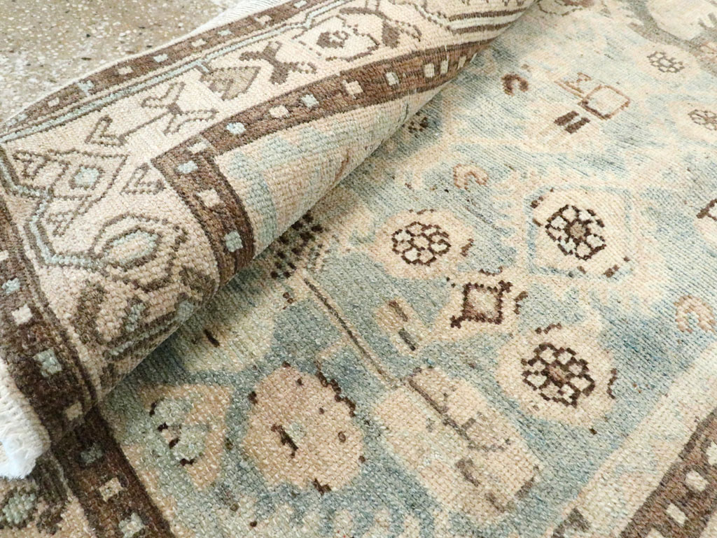 Vintage Persian Malayer Throw Rug, No.28823 - Gss