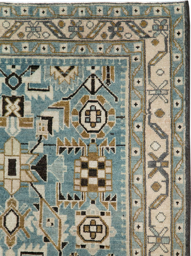 Vintage Persian Malayer Runner (Pair: 1 of 2), No.28825 - Gss
