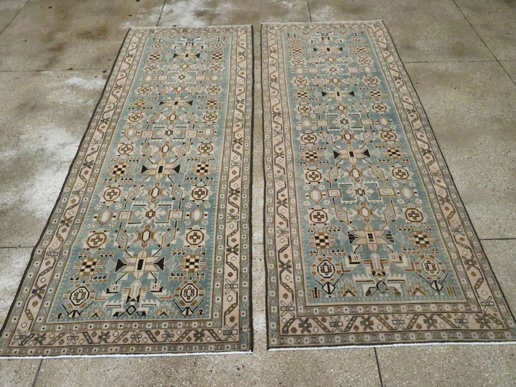 Vintage Persian Malayer Runner (Pair: 1 of 2), No.28825 - Gss