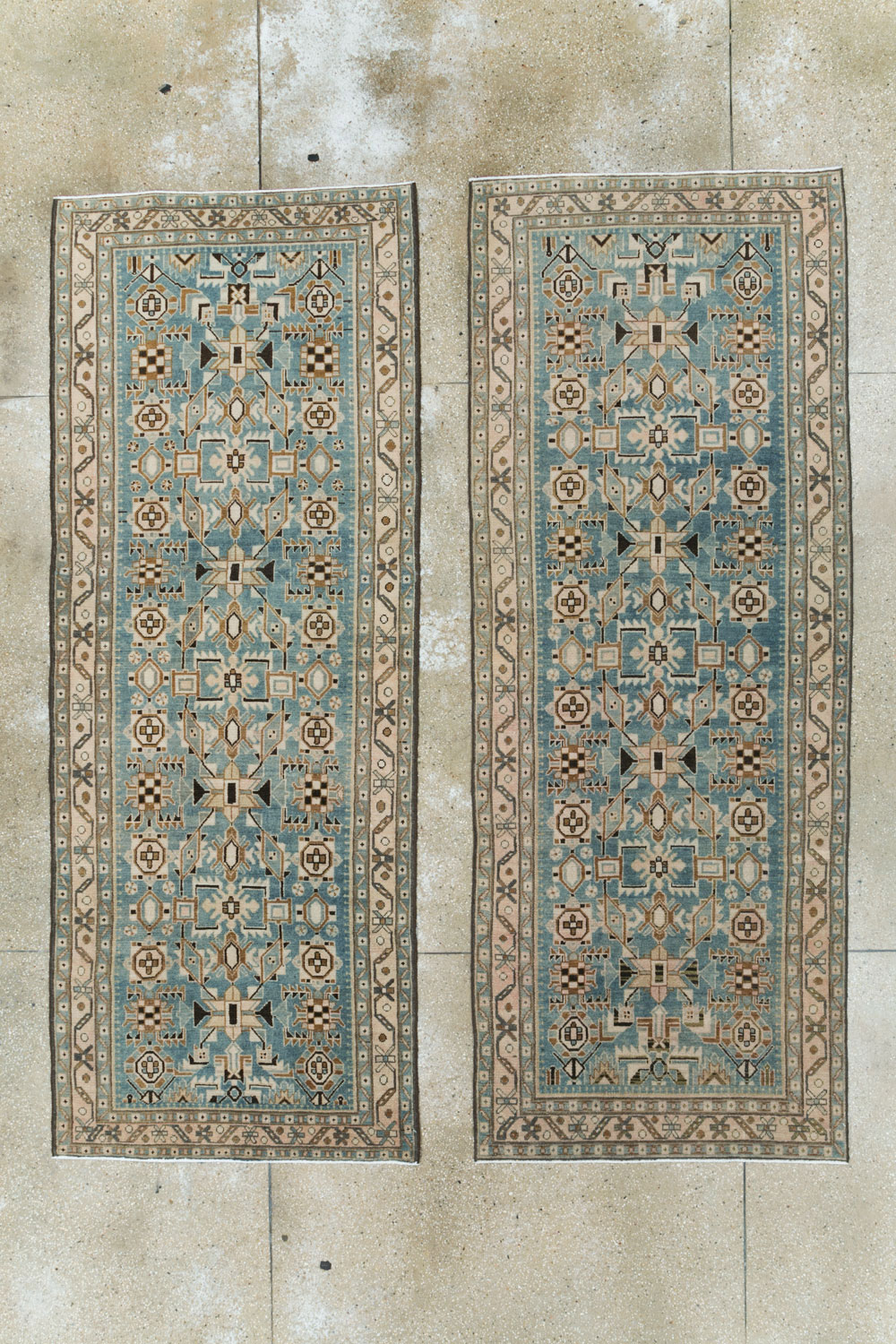 Vintage Persian Malayer Runner (Pair: 1 of 2), No.28825 - Gss