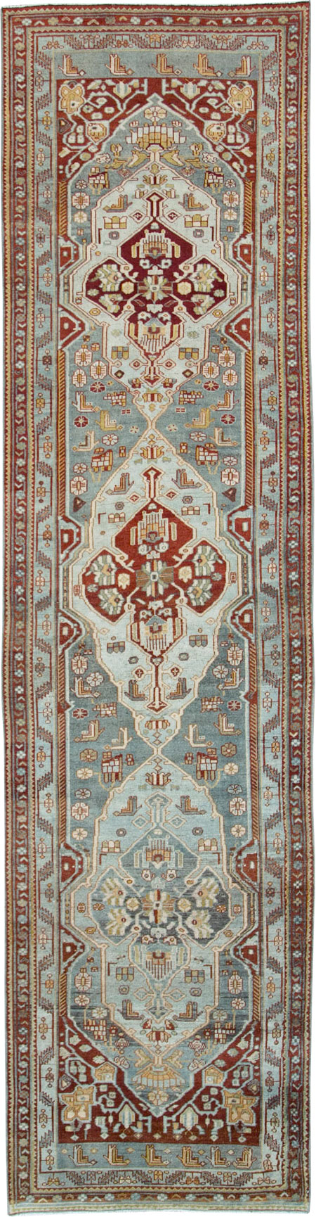 Vintage Persian Malayer Runner, No.28827 - Gss