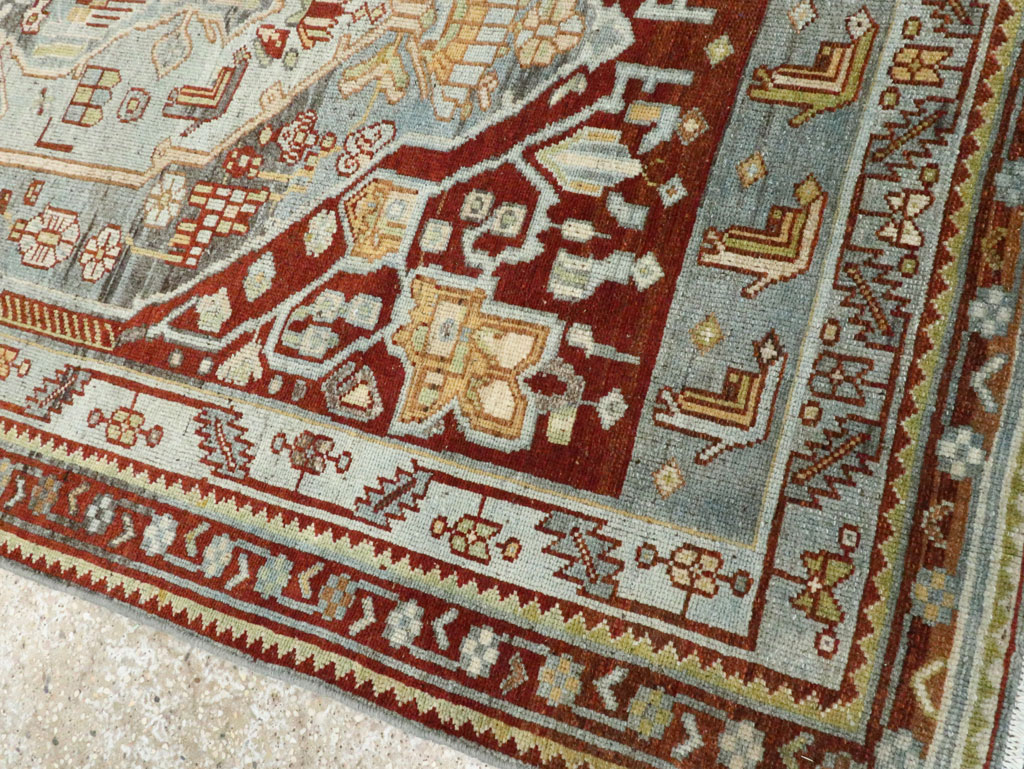 Vintage Persian Malayer Runner, No.28827 - Gss