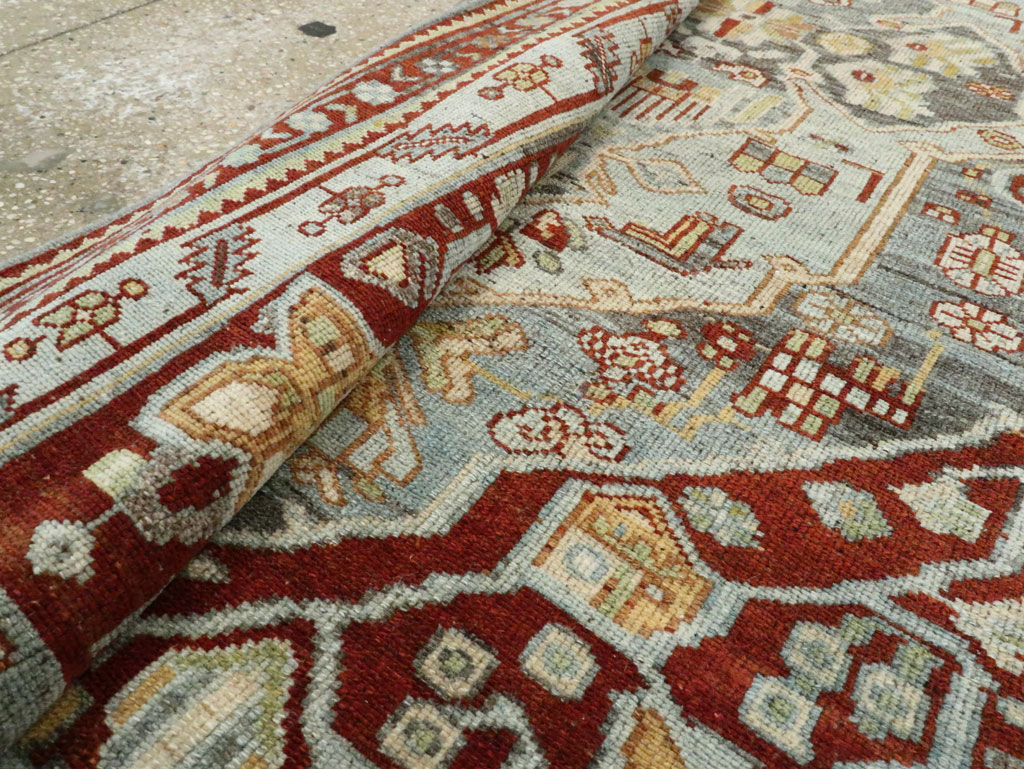 Vintage Persian Malayer Runner, No.28827 - Gss