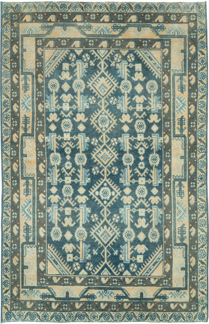 Vintage Persian Malayer Rug, No.28835 - Gss