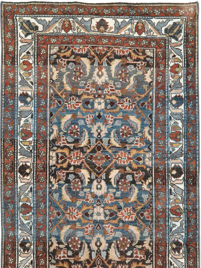 Antique Persian Malayer Runner, No.28839 - Gss