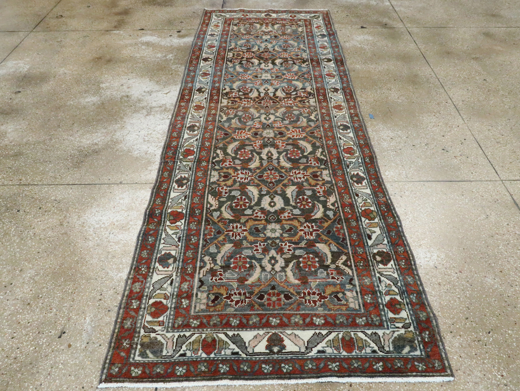 Antique Persian Malayer Runner, No.28839 - Gss