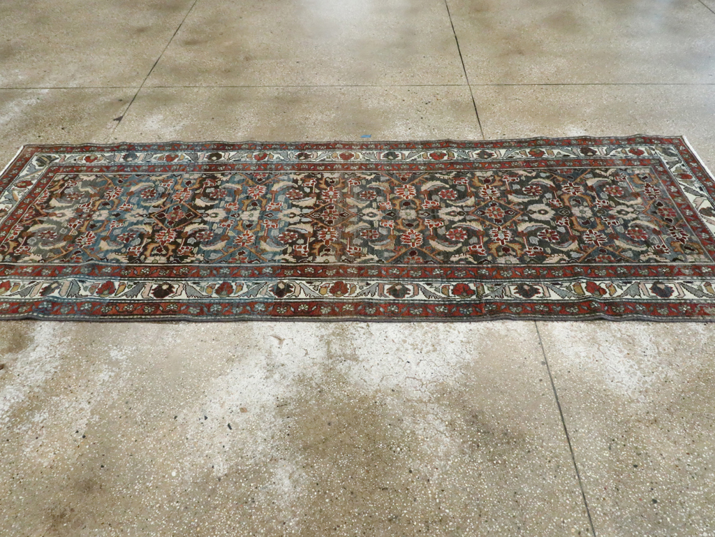 Antique Persian Malayer Runner, No.28839 - Gss