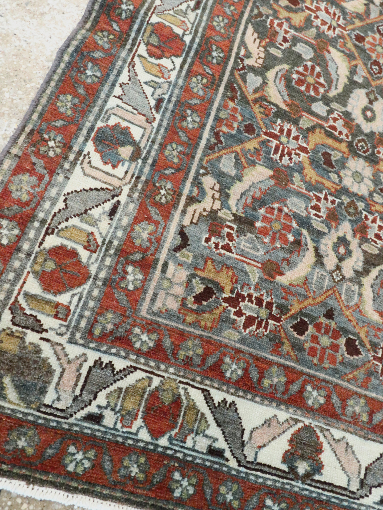 Antique Persian Malayer Runner, No.28839 - Gss