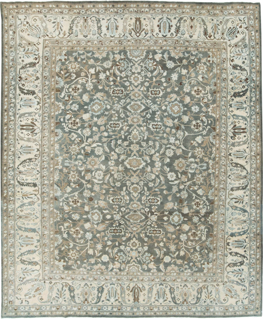 Vintage Persian Malayer Room Size Carpet, No.28842 - Gss