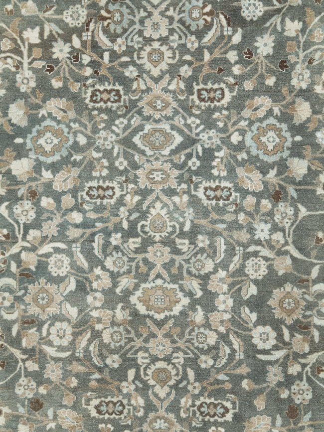 Vintage Persian Malayer Room Size Carpet, No.28842 - Gss