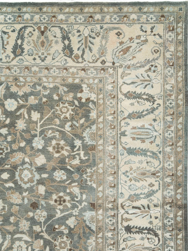 Vintage Persian Malayer Room Size Carpet, No.28842 - Gss