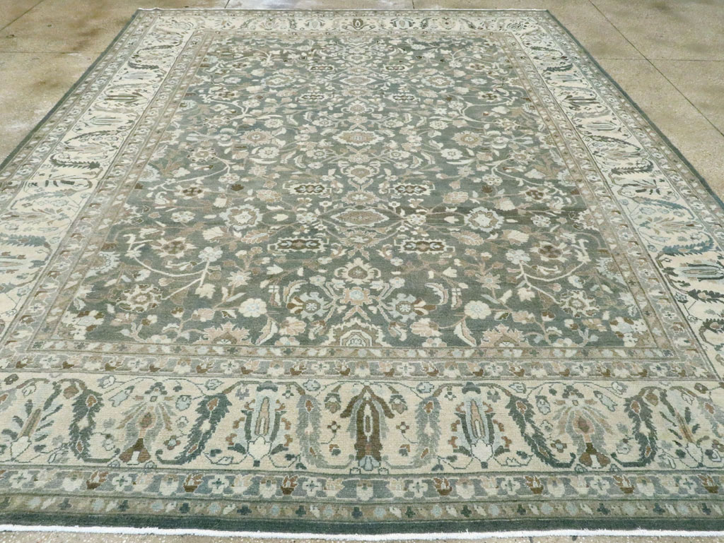 Vintage Persian Malayer Room Size Carpet, No.28842 - Gss