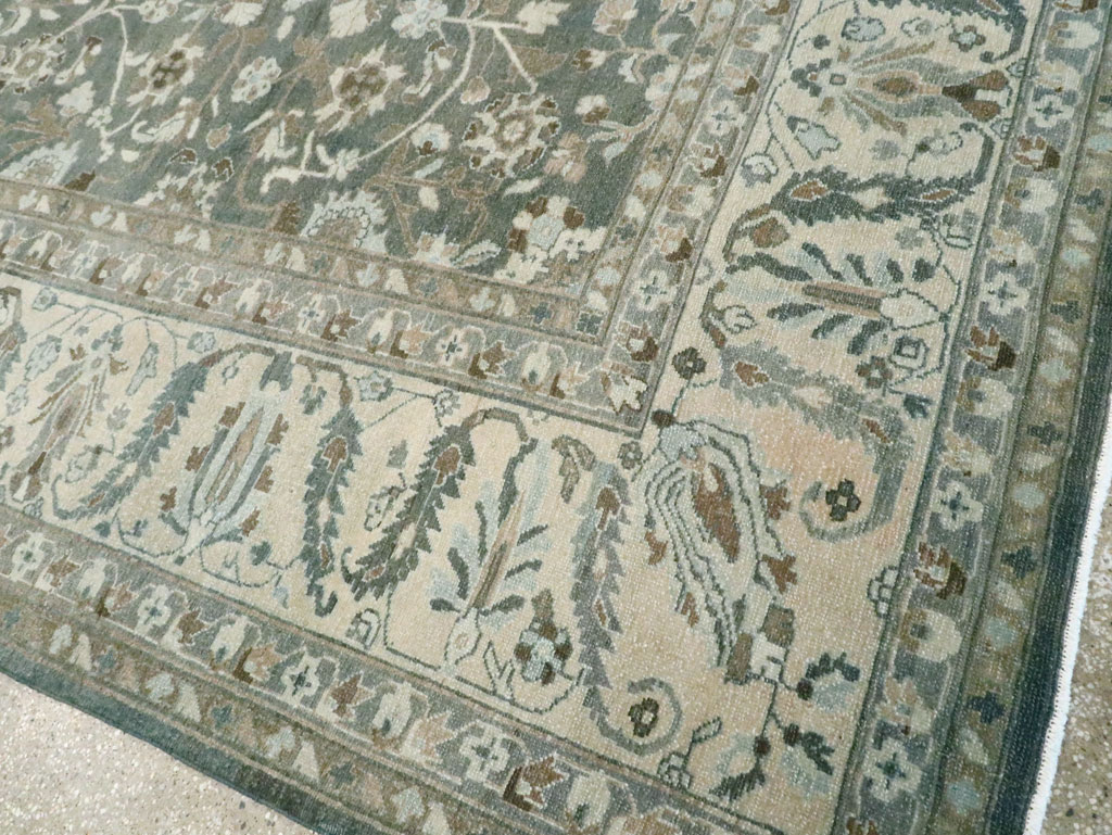 Vintage Persian Malayer Room Size Carpet, No.28842 - Gss