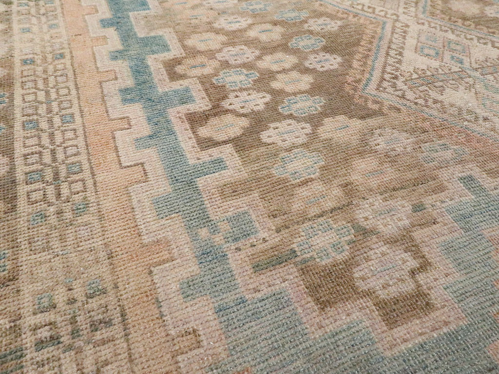 Vintage Persian Afshar Accent Rug, No.28846 - Gss