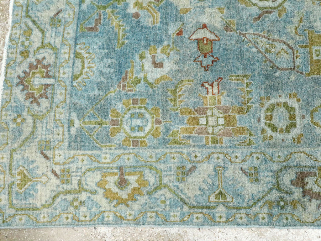 Vintage Persian Malayer Accent Rug, No.28850 - Gss