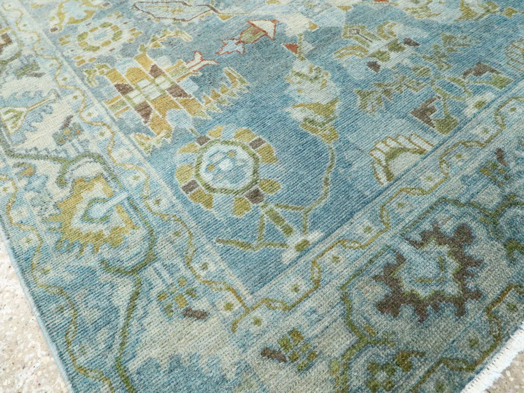 Vintage Persian Malayer Accent Rug, No.28850 - Gss