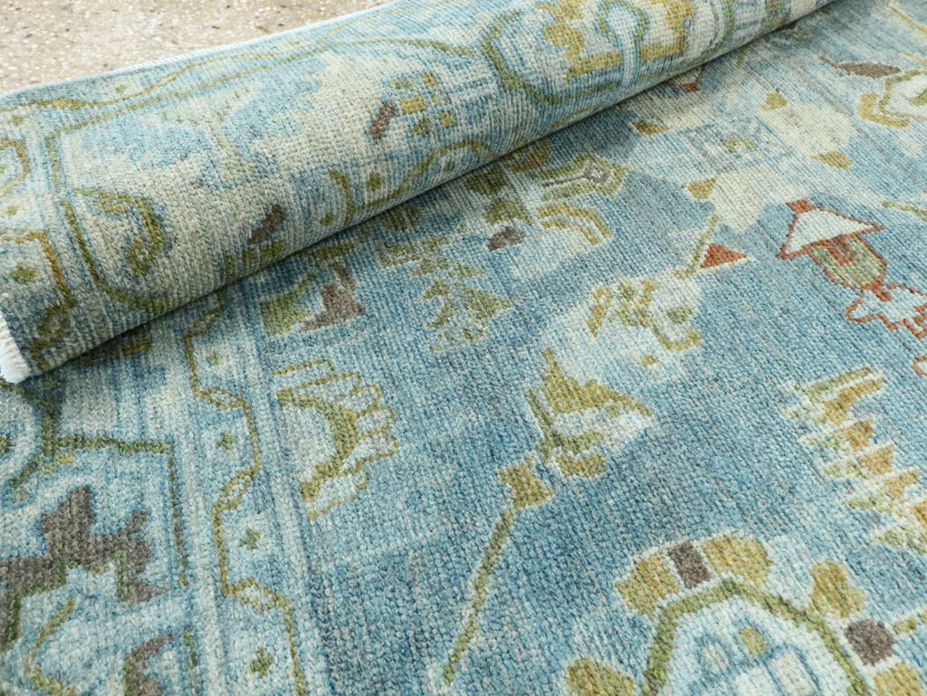 Vintage Persian Malayer Accent Rug, No.28850 - Gss