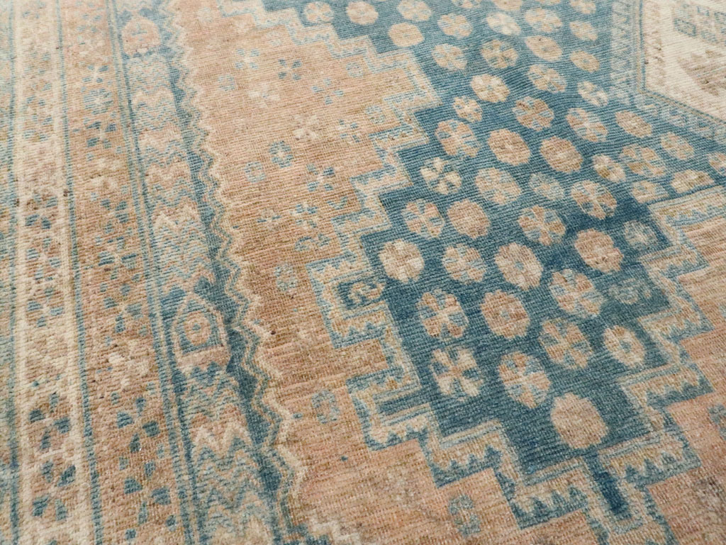 Vintage Persian Afshar Accent Rug, No.28851 - Gss