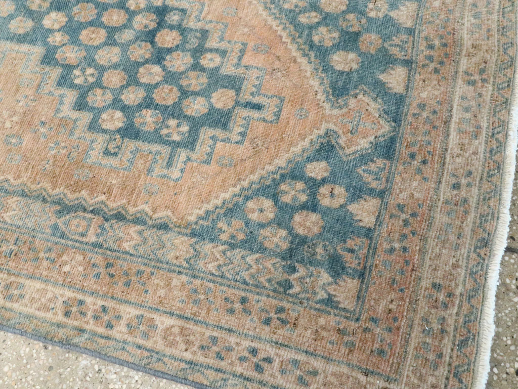 Vintage Persian Afshar Accent Rug, No.28851 - Gss