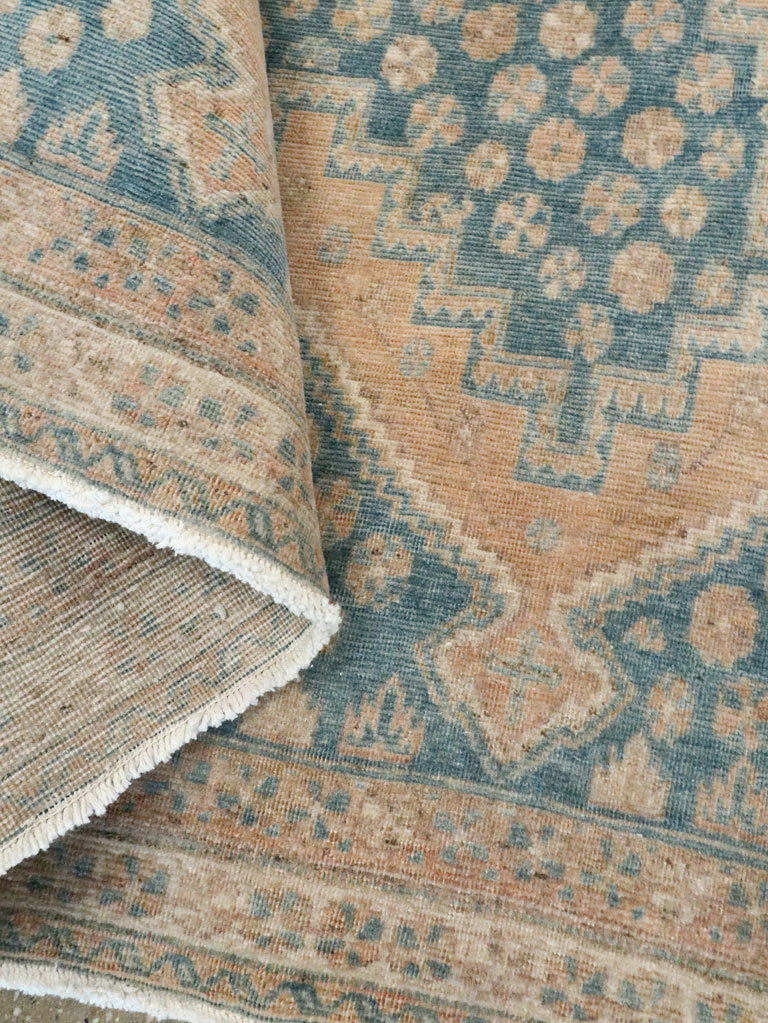 Vintage Persian Afshar Accent Rug, No.28851 - Gss