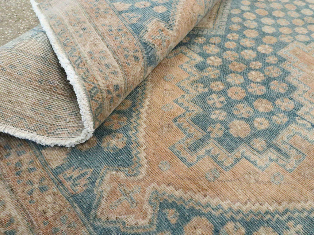 Vintage Persian Afshar Accent Rug, No.28851 - Gss