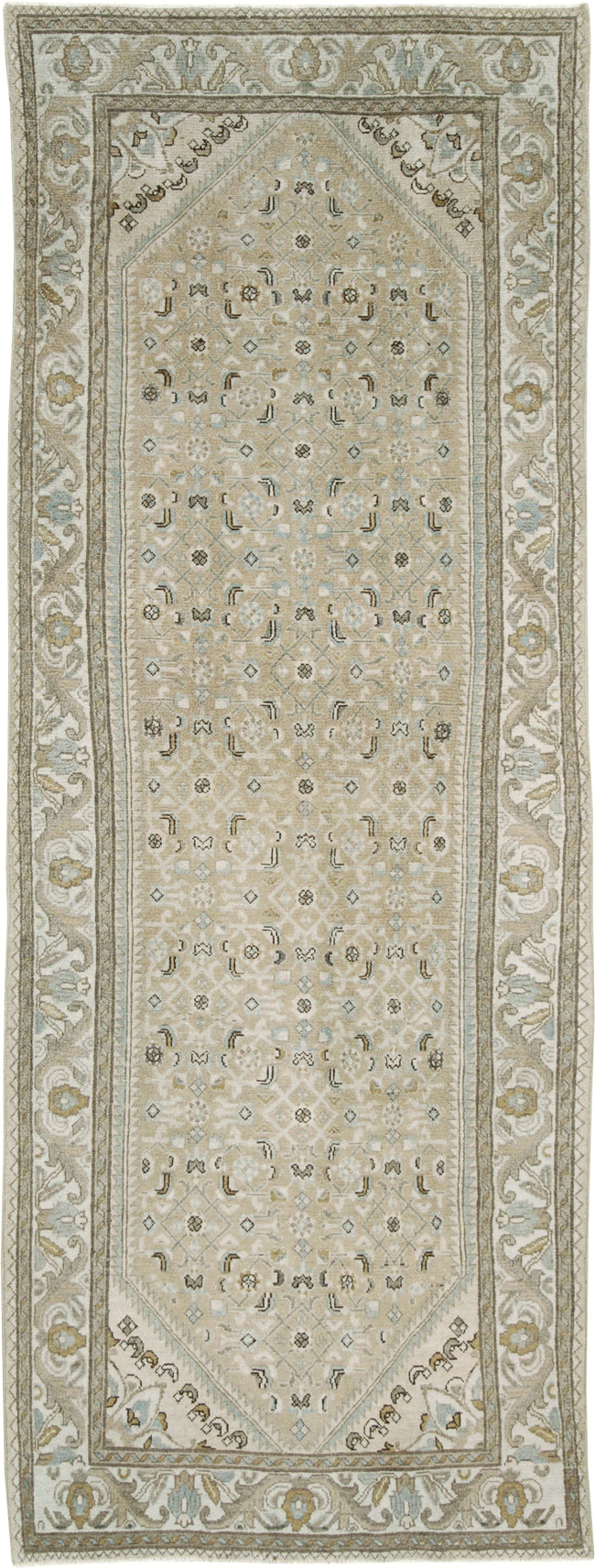 Vintage Persian Malayer Runner, No.28852 - Gss