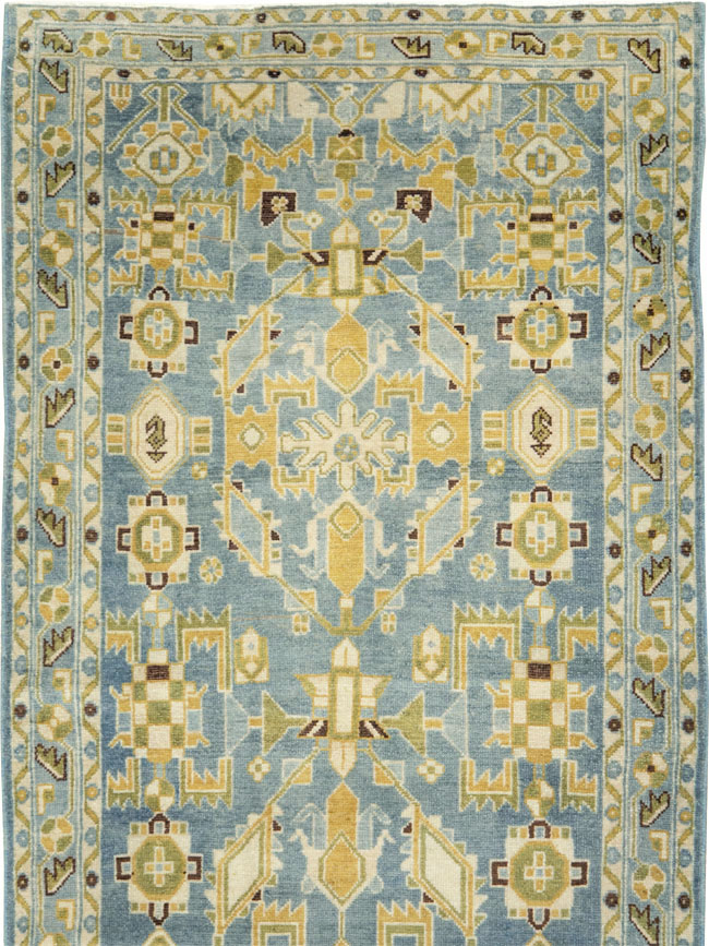 Vintage Persian Malayer Runner, No.28853 - Gss