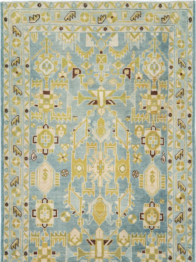 Vintage Persian Malayer Runner, No.28853 - Gss