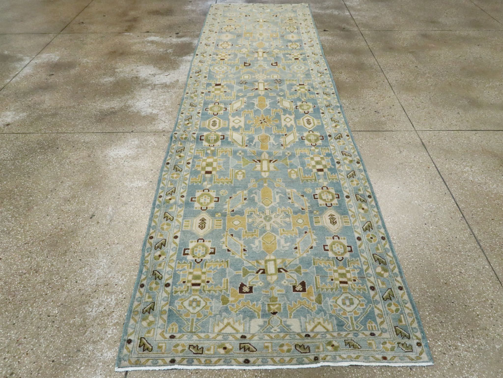 Vintage Persian Malayer Runner, No.28853 - Gss